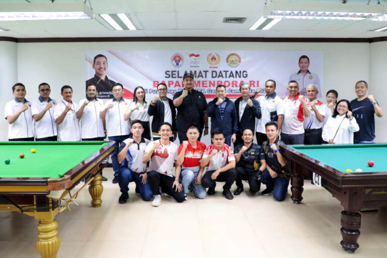 SEA Games 2023 Kamboja, Tim Biliar Indonesia Diharap Bawa Pulang Medali Emas 