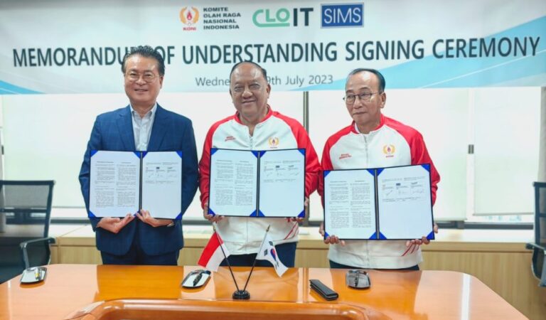 KONI Pusat Jalin Kerjasama dengan CLOIT