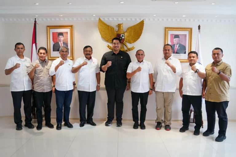 Temui Menpora, Gubernur Sumut dan Wakil Ketua Umum KONI Bahas Penyelenggaraan PON 2024