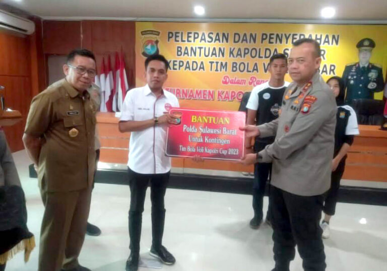 Kejuaraan Bola Voli Kapolri CUP 2023, Kontingen Sulbar Target Hasil Maksimal