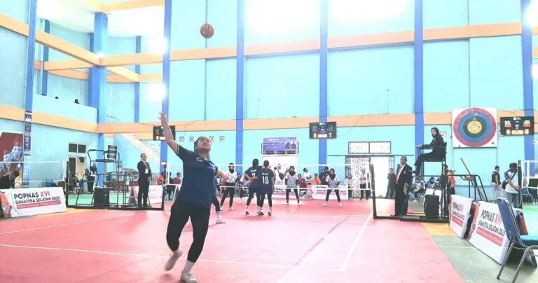 Popnas XVI Palembang, Tim Takraw Putri Sulbar Melaju ke Final