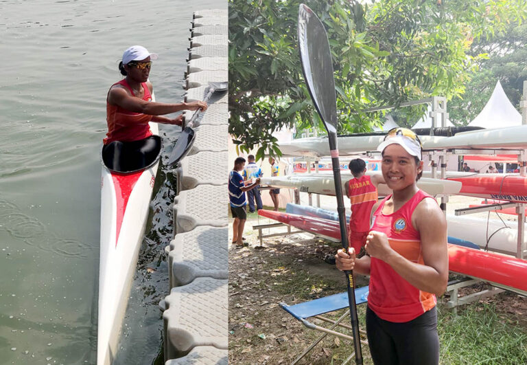 Atlet Dayung Sulbar Ramlah Baharuddin Kunci Satu Tiket Menuju PON Aceh 2024