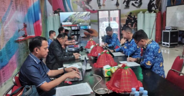 Dispora Kunjungi Pengurus KONI Sulbar, Ini yang Dibicarakan