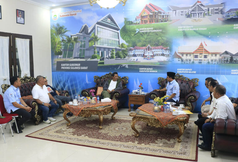 GALERI: KONI Sulbar Lakukan Pertemuan dengan Pj Gubernur Sulbar