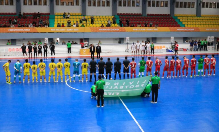 Meski Akhirnya Kalah, Tim Futsal Sulbar Sempat Merepotkan Sumut