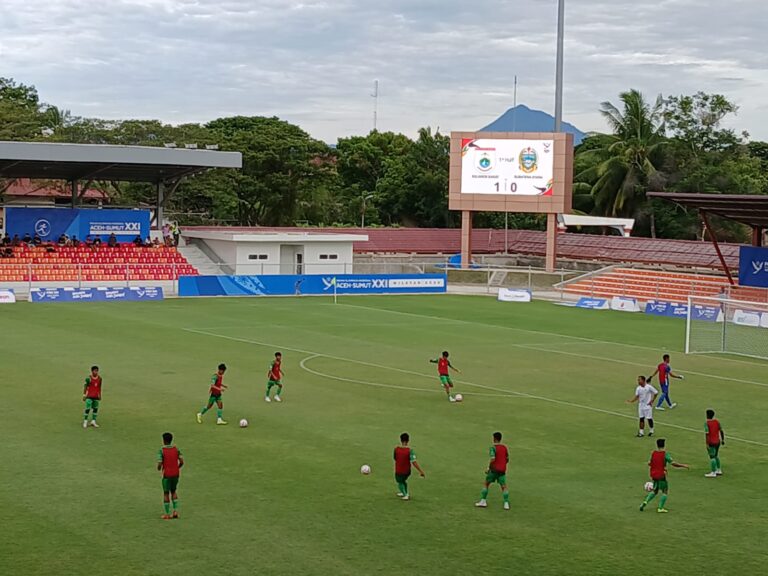 Tim Sepakbola Sulbar Puncaki Klasemen Group B, Hasil Imbang Lawan Tuan Rumah Sumut