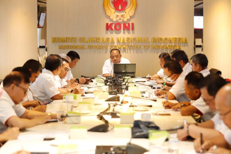 Awali Tahun Baru 2025, Ketum KONI Pusat Pimpin Rapat Pleno Internal