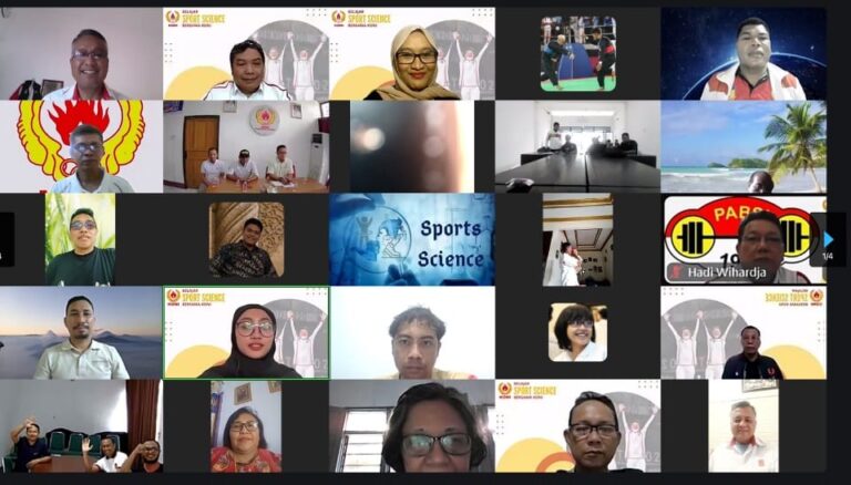 Sport Science KONI Pusat Selenggarakan Webinar Berkala, Pertama Berjudul Belajar Sport Science