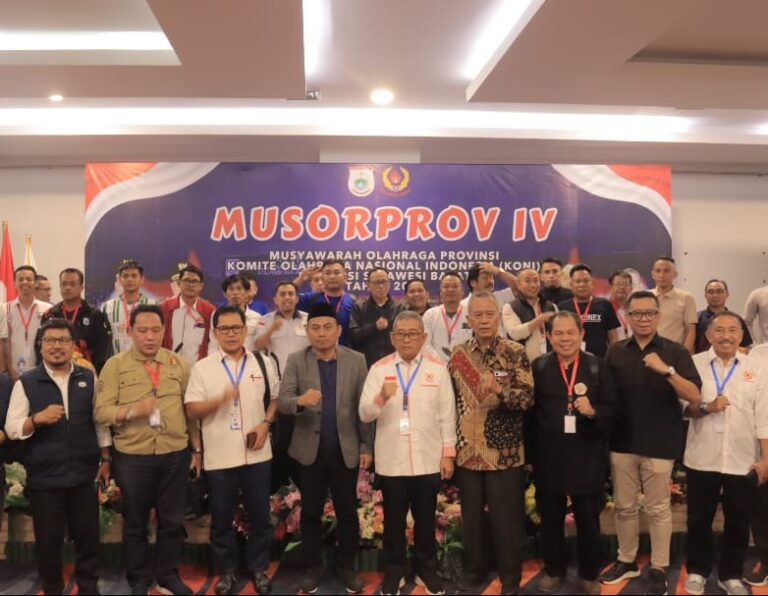 Syamsul Samad Terpilih Jadi Ketua KONI Sulbar, Kadispora: Ini Kolaborasi dan Babak Baru Prestasi Olahraga Daerah