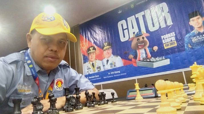 Atlet Catur Sulbar Sumbang Medali Perak di Pornas KORPRI XVII 2025, Syamsul Samad: Ini Prestasi Membanggakan
