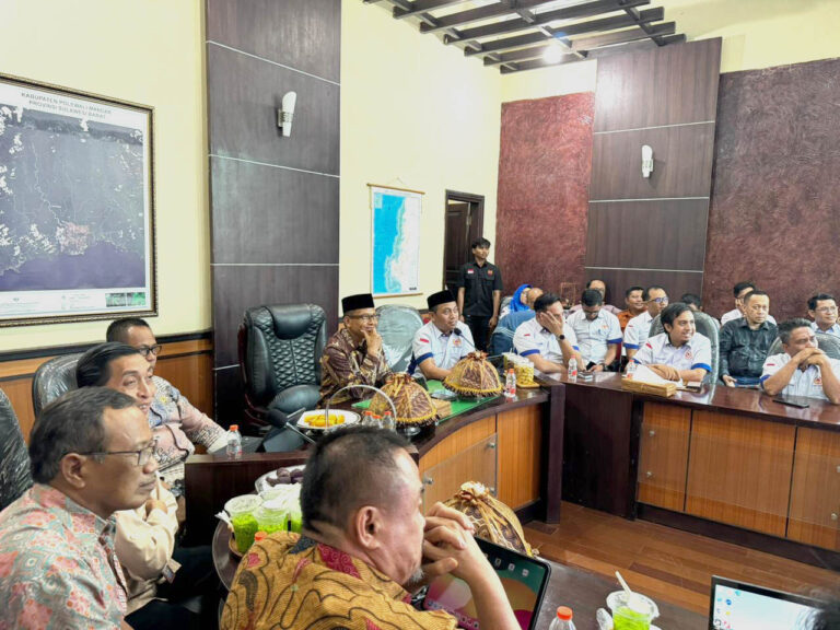 Ketum KONI Sulbar Temui Bupati Samsul Mahmud, Polman 90 Persen Siap Jadi Tuan Rumah Porprov Sulbar 2026