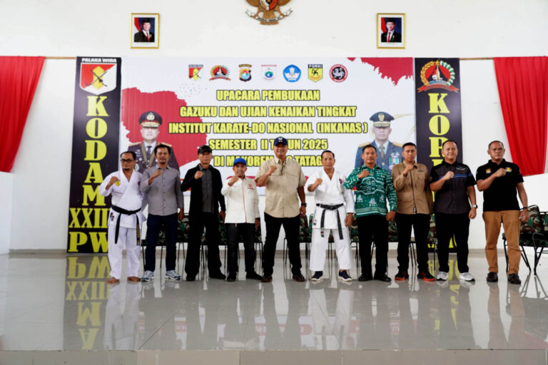 KONI Sulbar Dorong Pembinaan Karate Berjenjang Melalui Gashuku dan Ujian INKANAS 2025