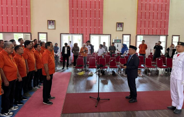 Pengurus KONI Polman Periode 2025-2029 Resmi Dilantik, Fokus pada Pembinaan Usia Dini dan Persiapan Porprov 2026