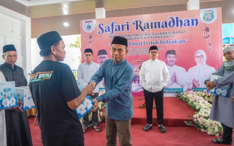 Ketua KONI Sulbar Turut Hadir Safari Ramadan Pemprov di Kabupaten Pasangkayu