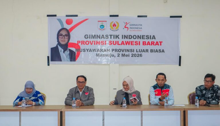 Musorprovlub Gimnastik Sulbar Digelar, KONI Dorong Pembinaan Atlet Berprestasi